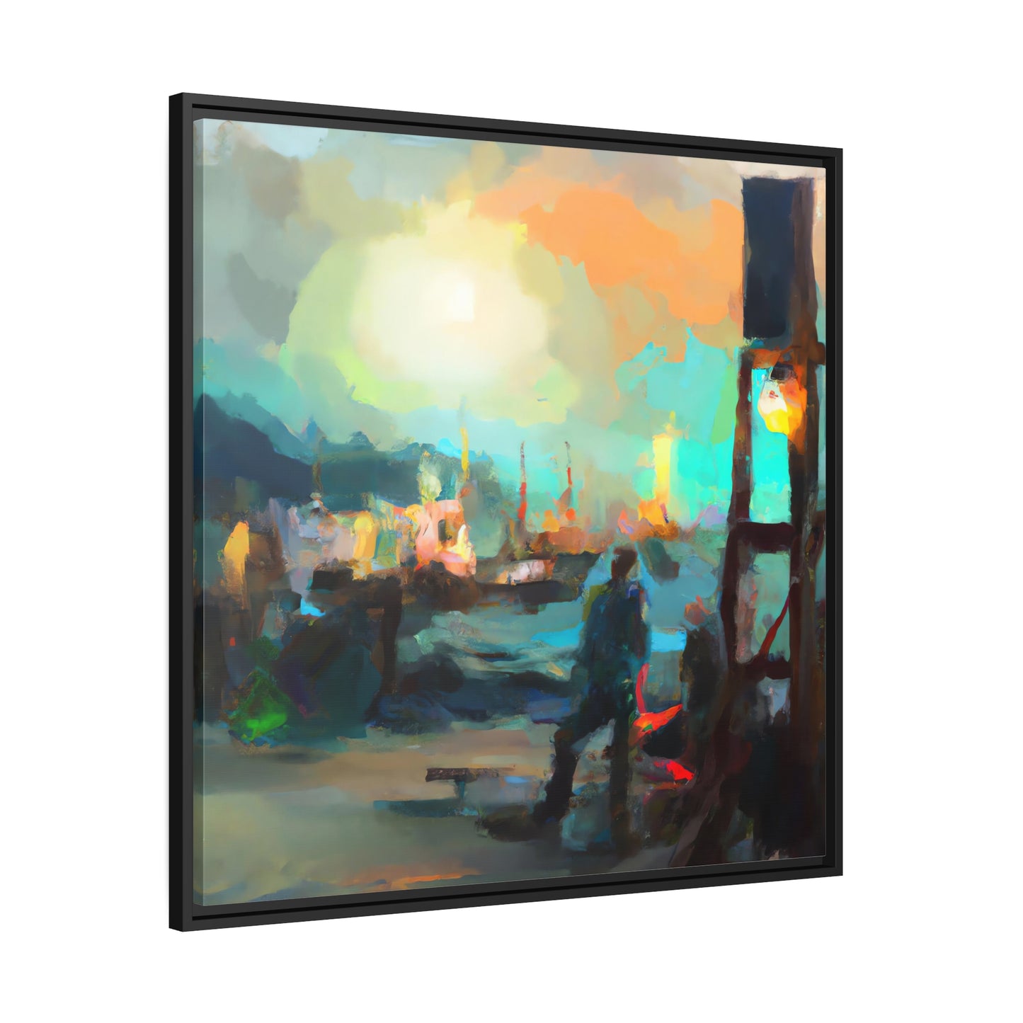 Viola Gracefield - Framed Canvas