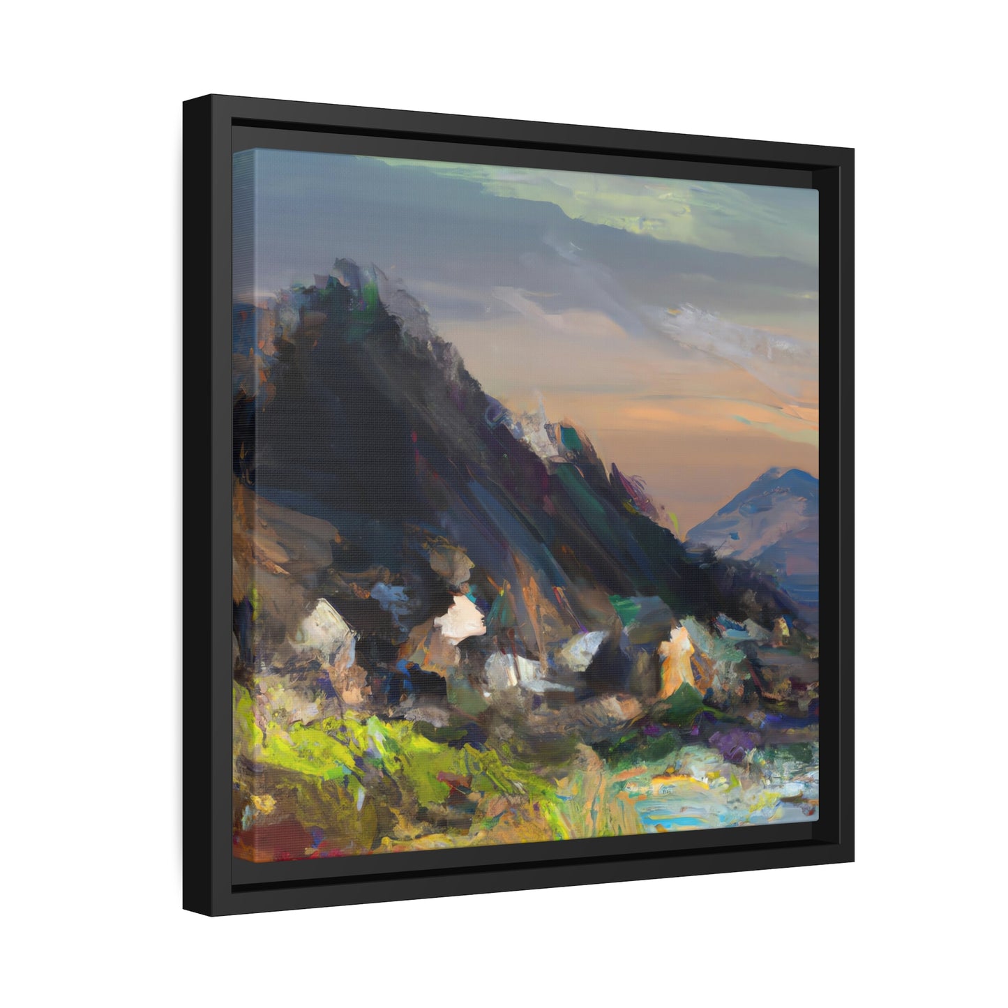 Henry Delacroix - Framed Canvas