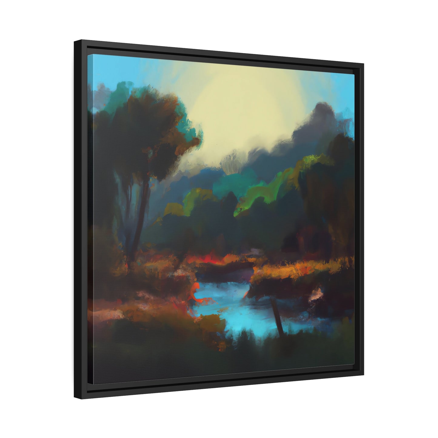 Milton Lorraine - Framed Canvas