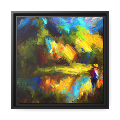 Armand le Monet - Framed Canvas