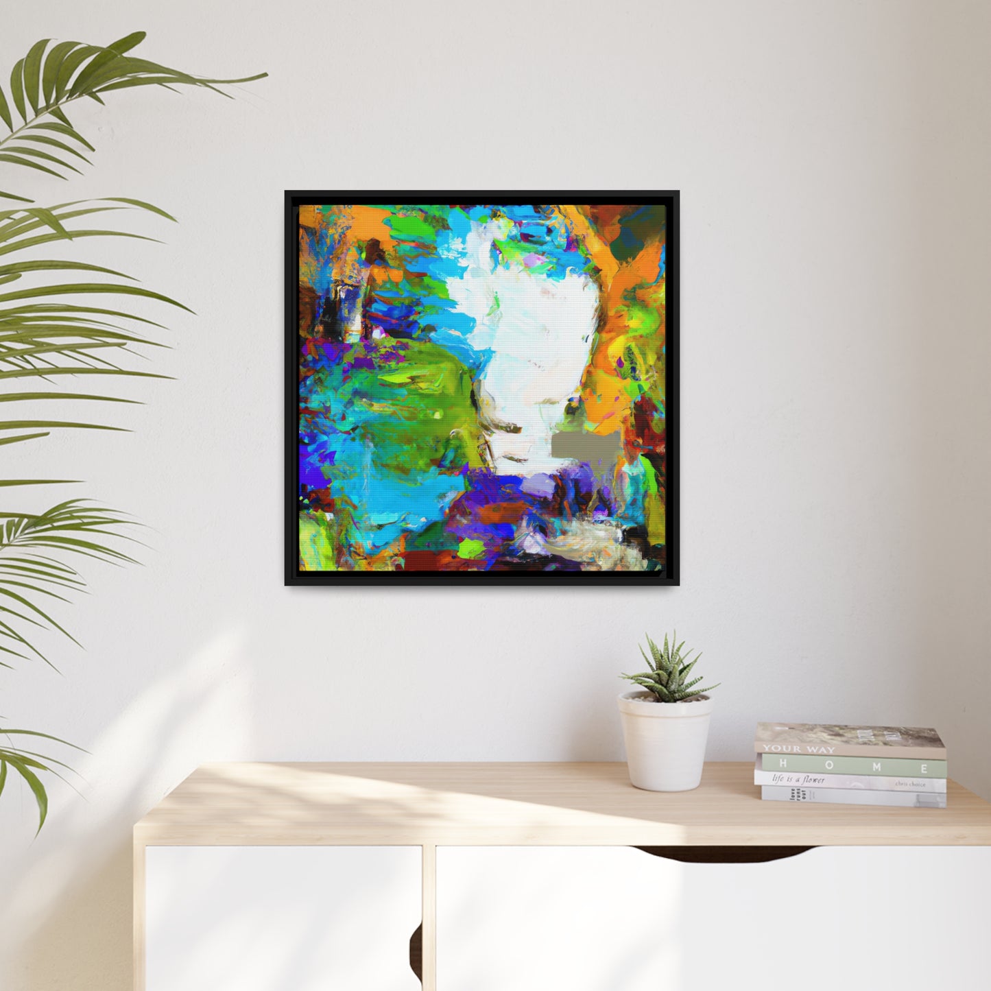 Artemisia Aston - Framed Canvas