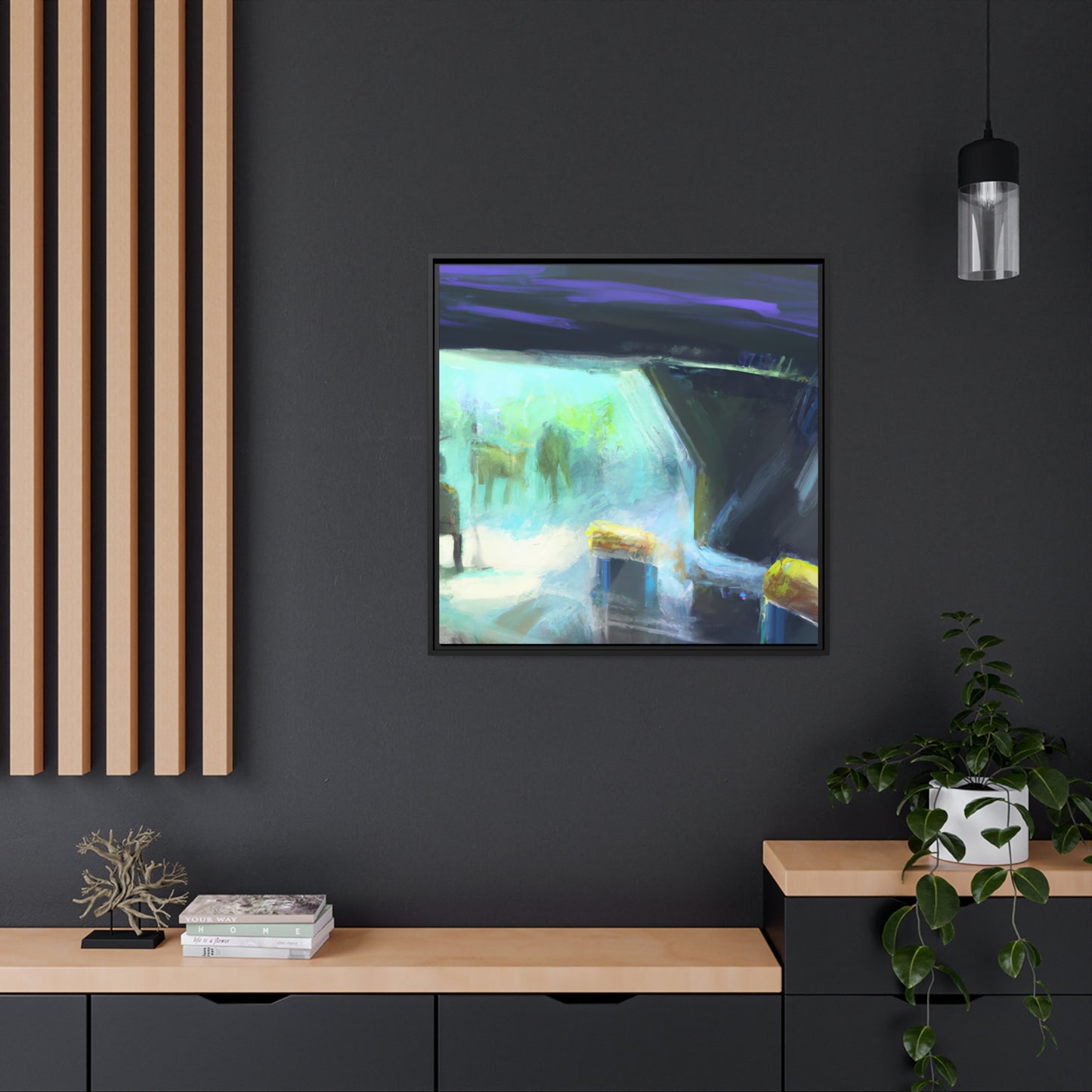 Johnston Scotto - Framed Canvas