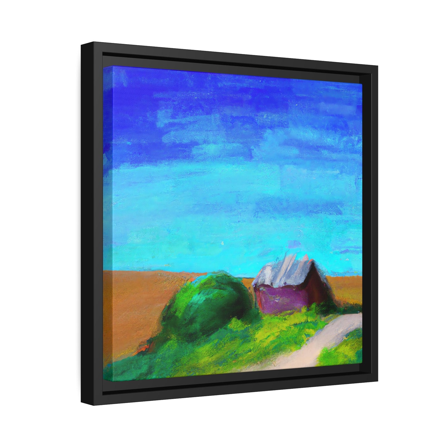 Jan van der Mies - Framed Canvas