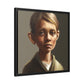 Auguste Courbet - Framed Canvas