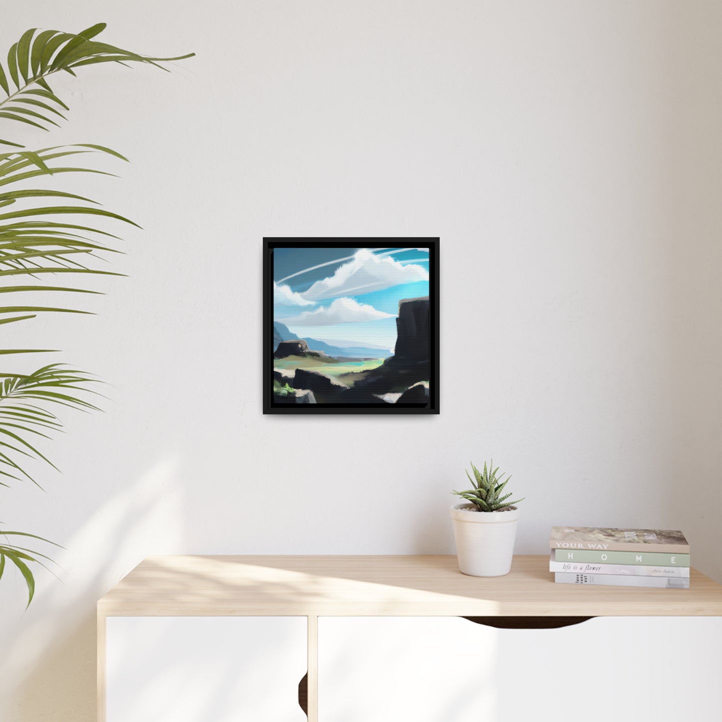 Augustine Evergreen - Framed Canvas