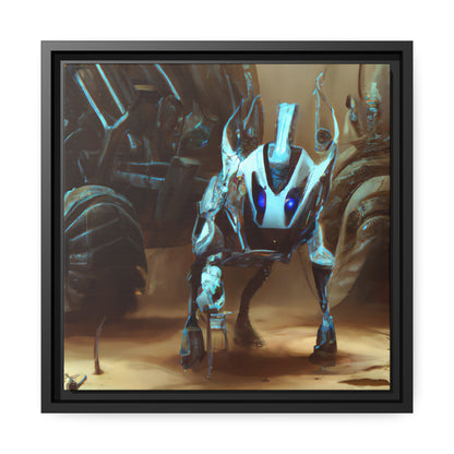 Syrus Particleop - Framed Canvas