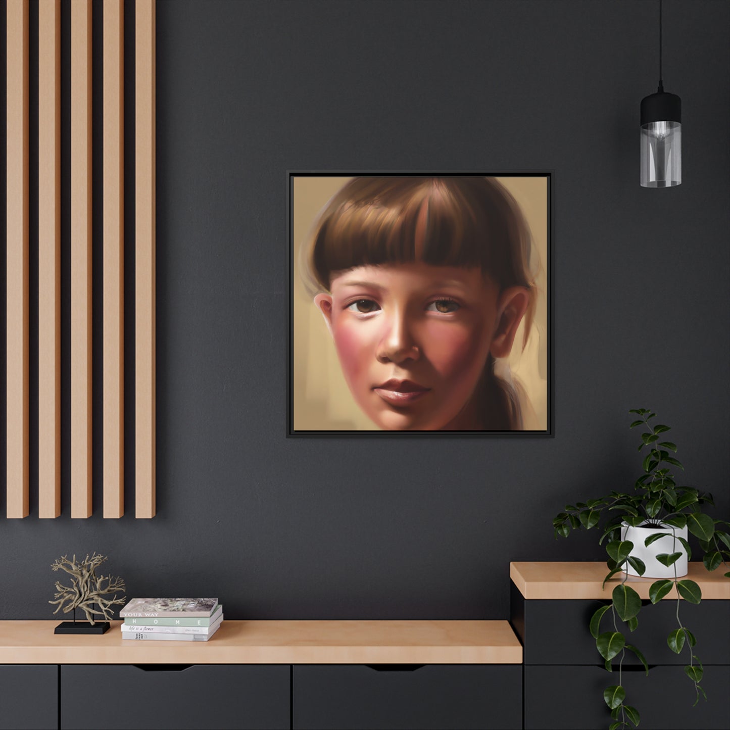Emma Mayfield - Framed Canvas