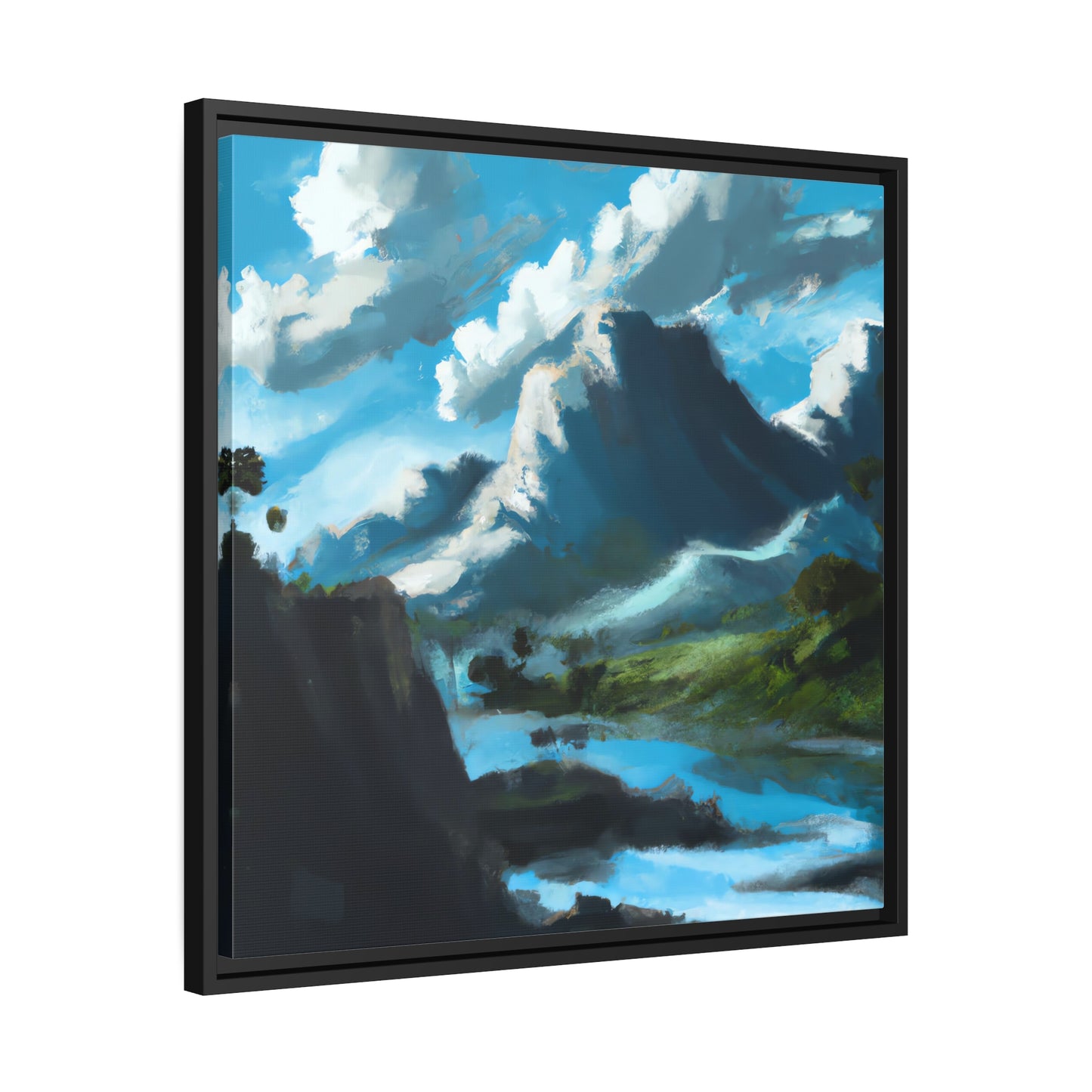 Edgar Stevenson - Framed Canvas