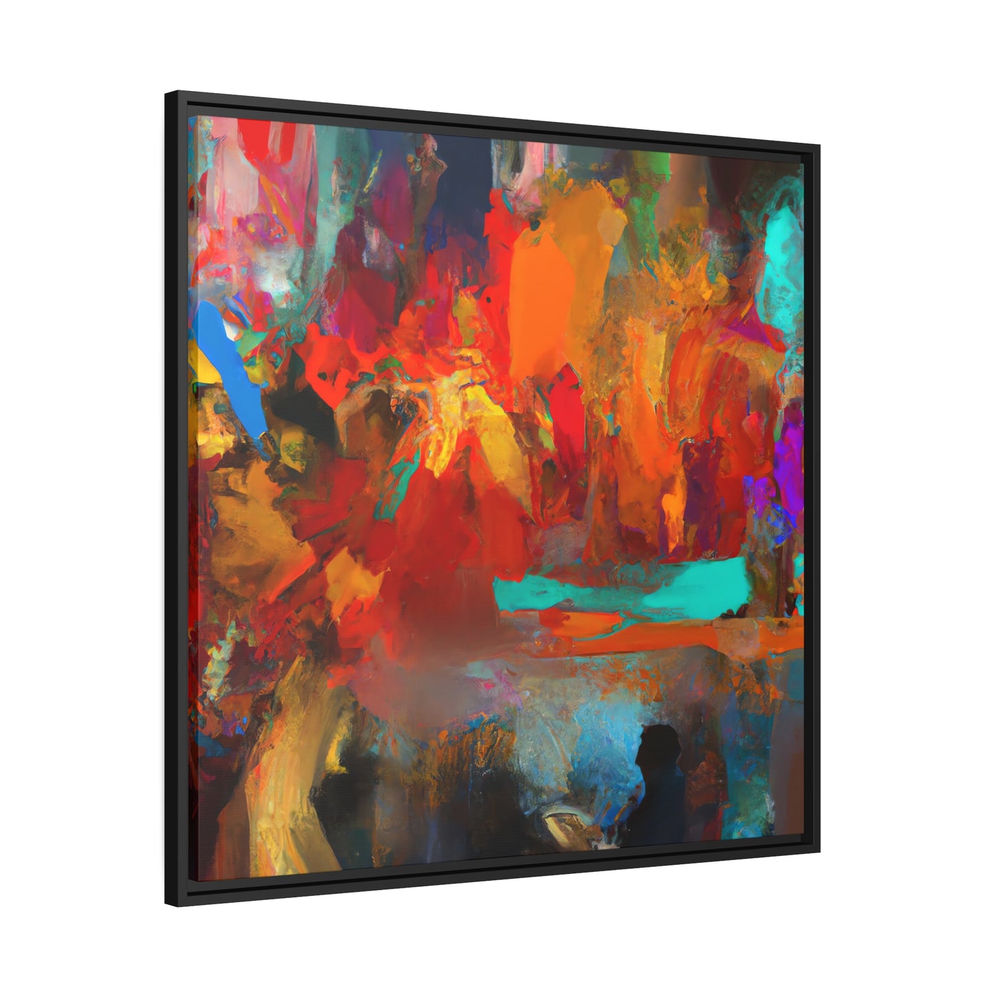 Augustus Flinching - Framed Canvas