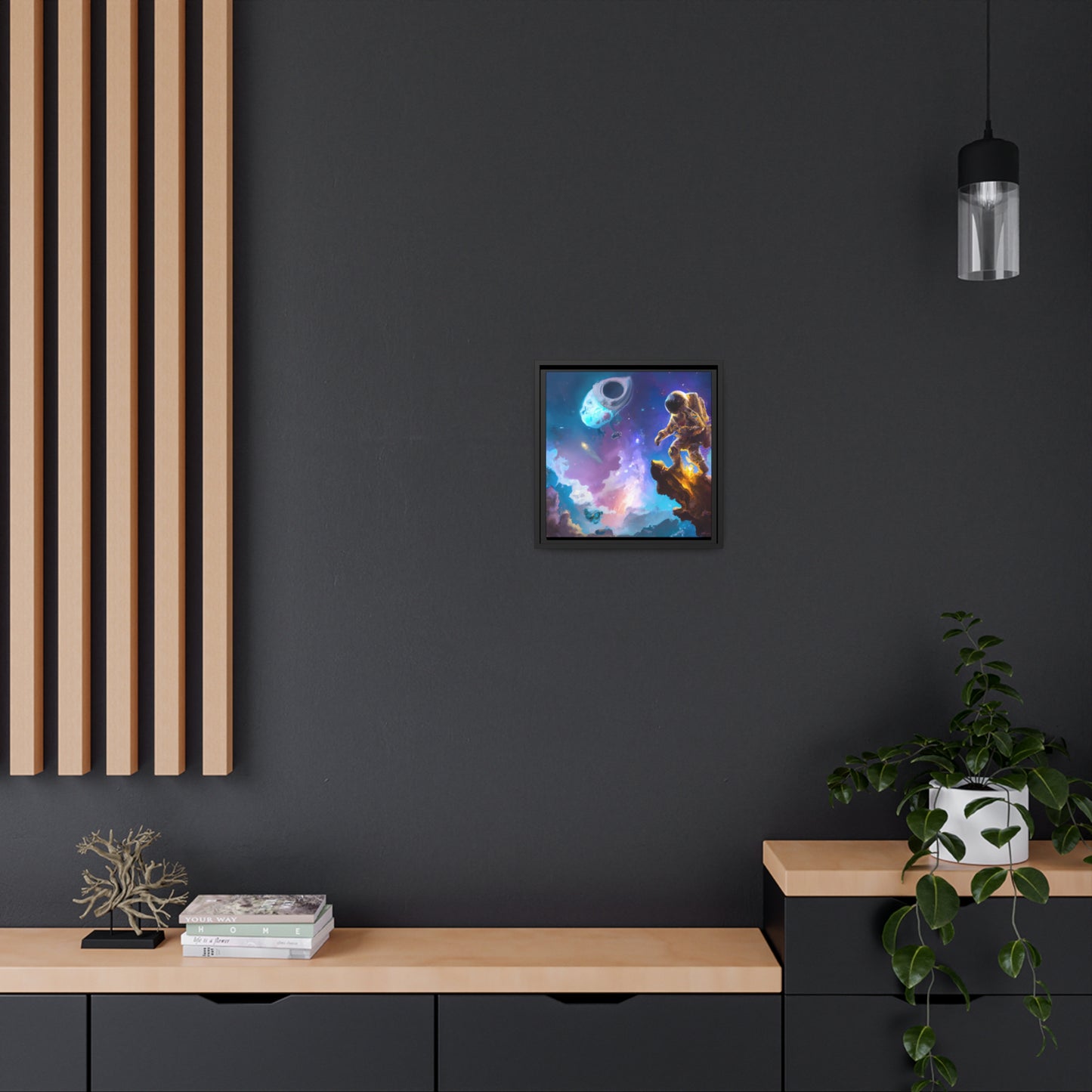 Noah Drybrush - Framed Canvas
